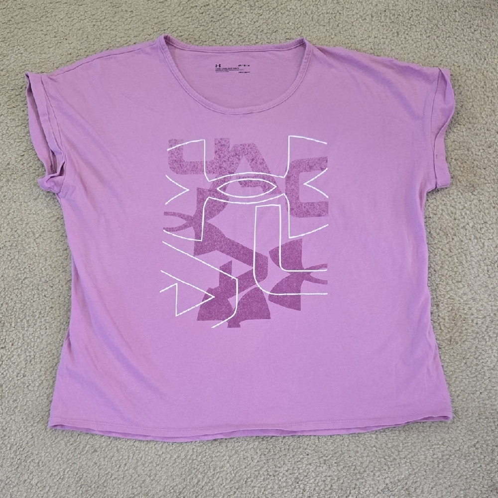 Under Armour Women's Lavender Graphic Tee